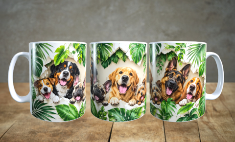 Mug avec nos copains les chiens 10 Saint-Loup-sur-Semouse (70)