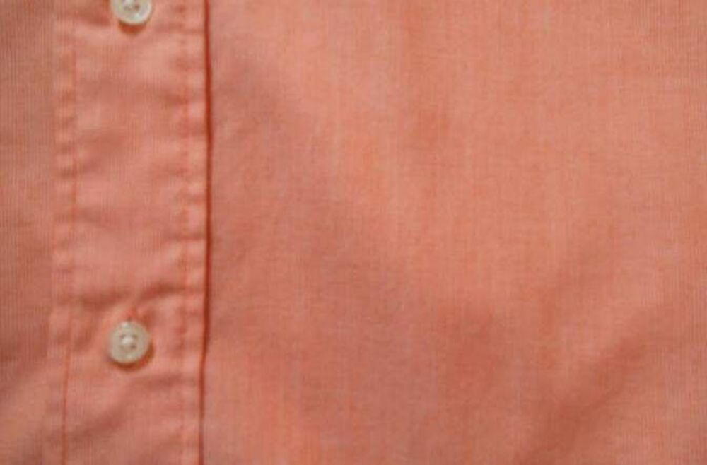Chemise saumon chambray manches courtes T 38 -40 Vêtements