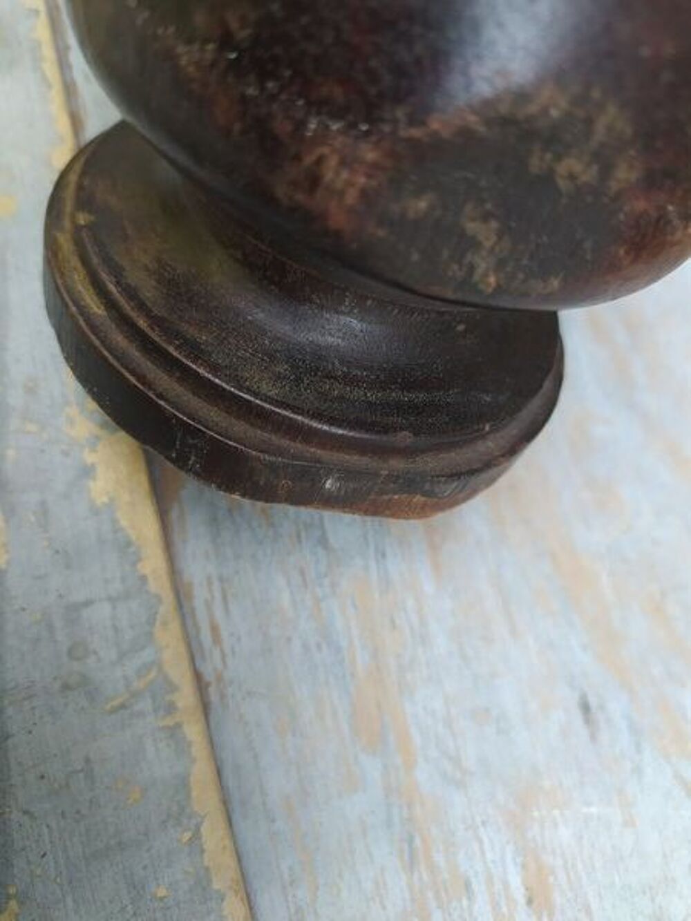 Ancien Pr&eacute;sentoir &agrave; Chapeaux Bois Chapelier 
