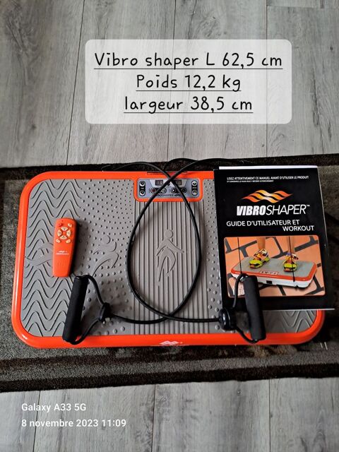 Appareil musculation Vibro shaper 90 Strasbourg (67)