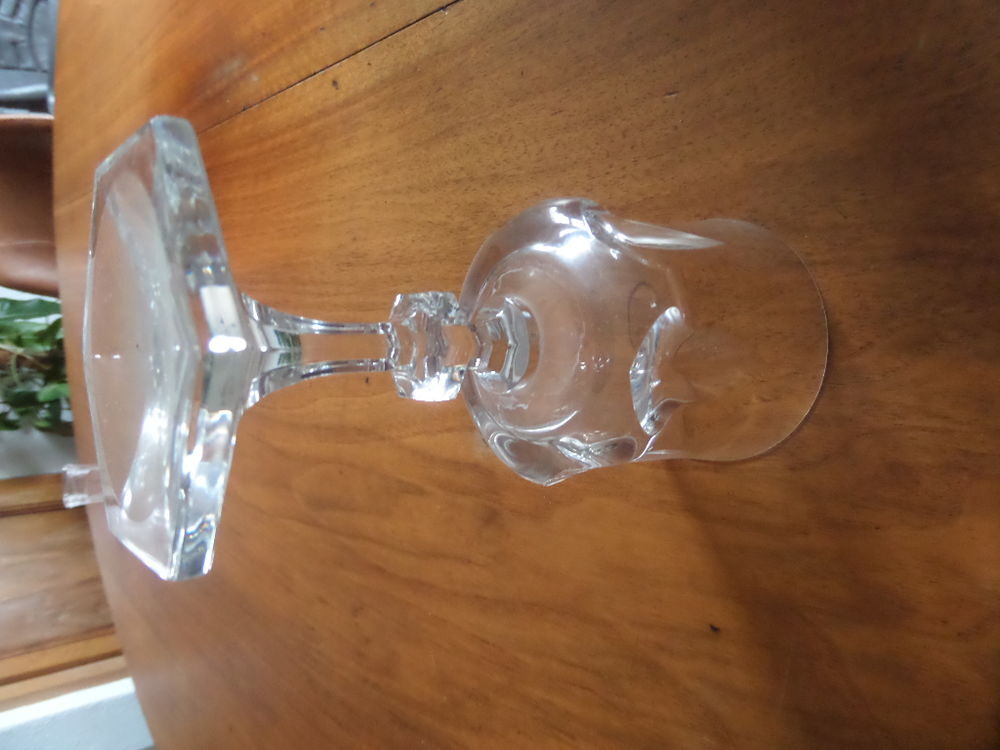 service de verres ancien en cristal de VILLEROY et BOCH 