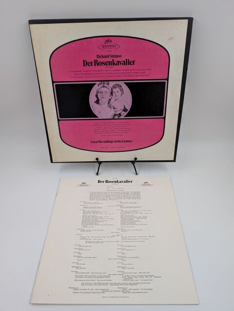 Coffret Vinyle 33 tours Richard Strauss : Der Rosenkavalier 7 Vulbens (74)