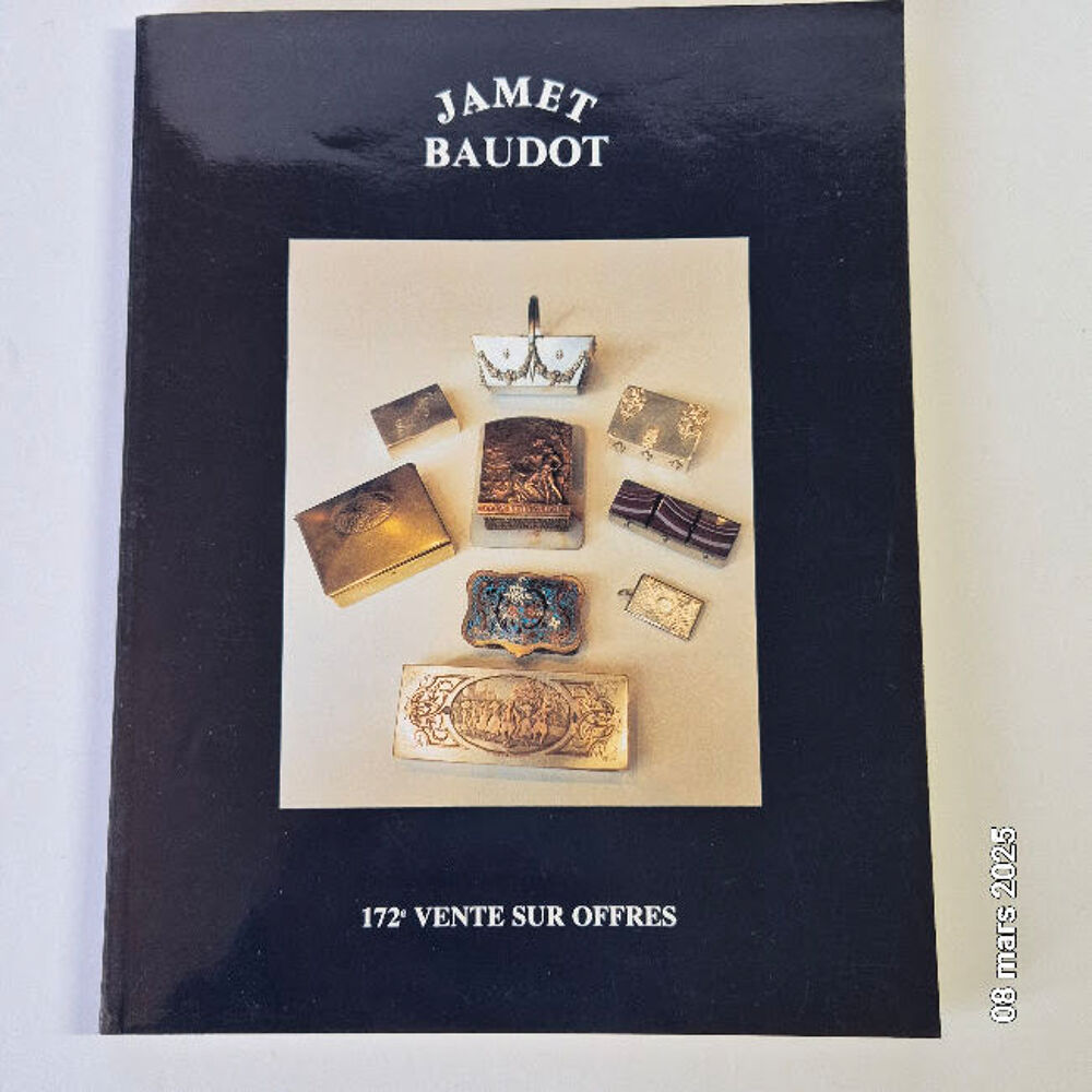 Catalogue de sur offres, Jamet Baudot , 1997, Philat 