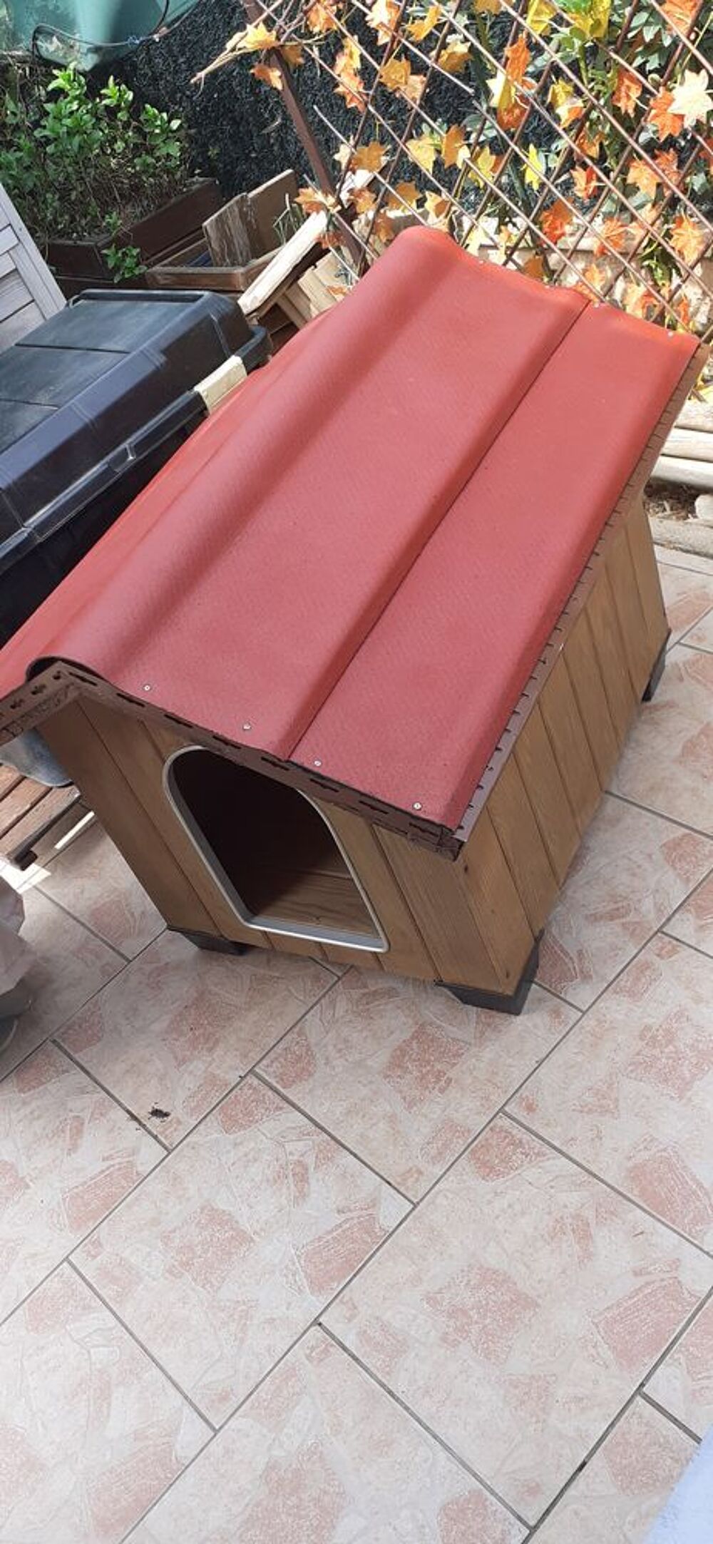   Niche FERPLEST-DOMUS medium pour chien type beagle 8 à13 kg 