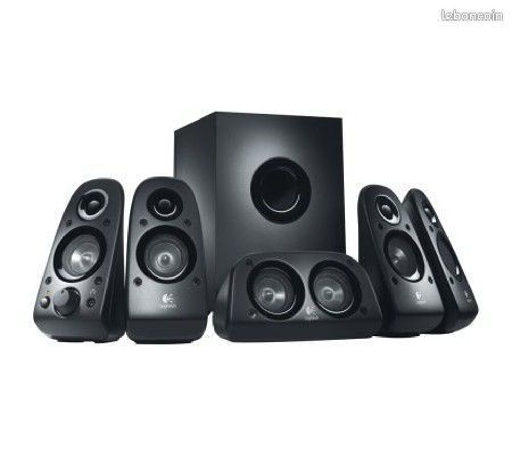Logitech Z506 Syst&egrave;me de Haut-parleurs 5.1 150W Noir Audio et hifi