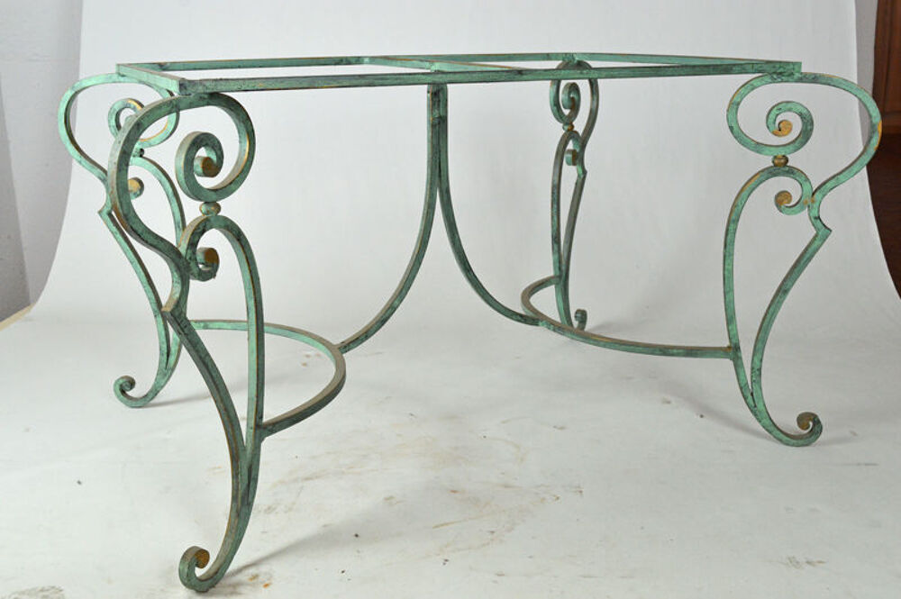 PIETEMENT TABLE SALON FER FORGE RECTANGULAIRE Meubles