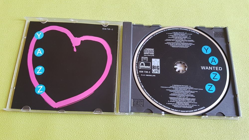 YAZZ CD et vinyles