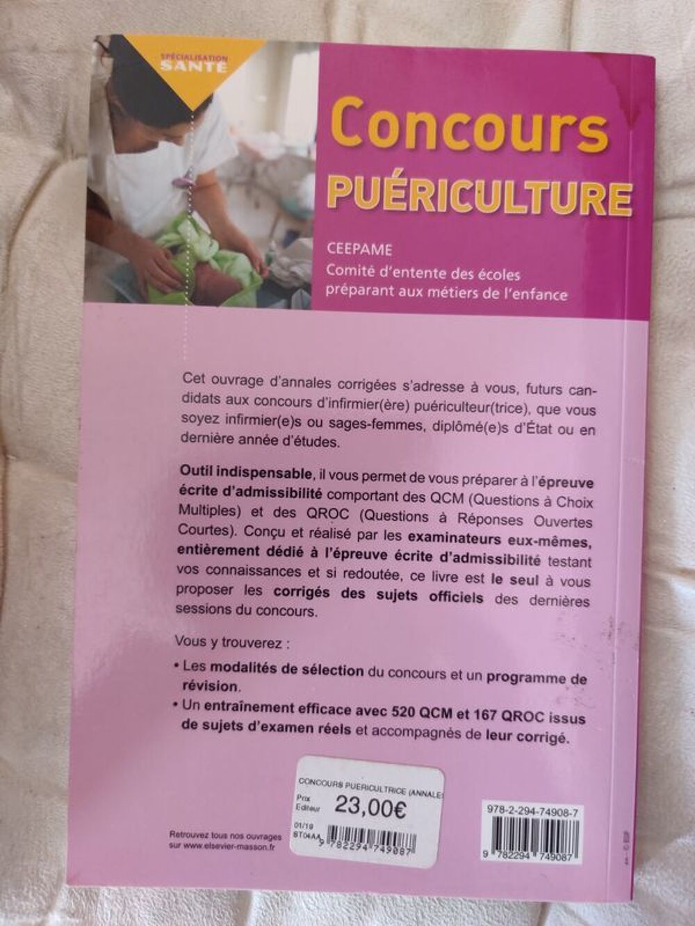 livre concours pu&eacute;ricultrice
Livres et BD