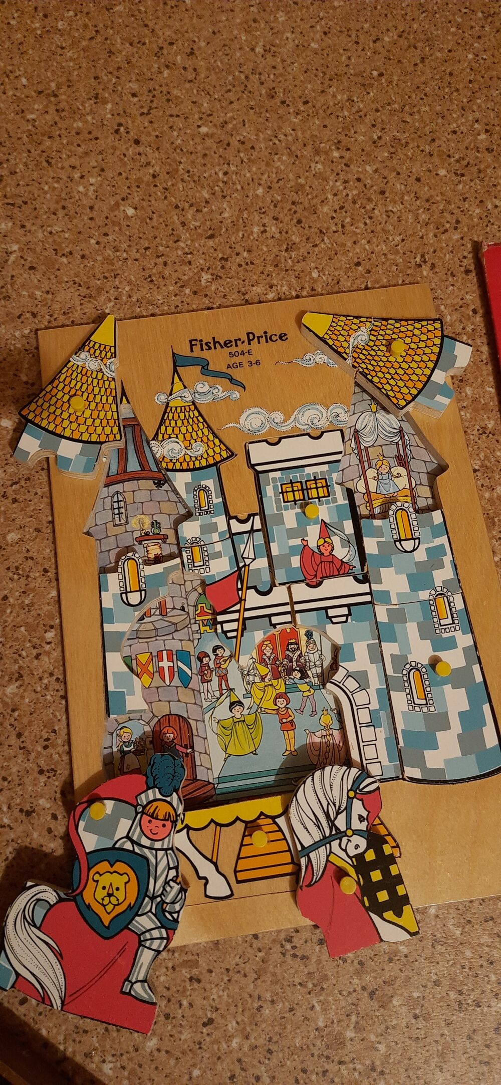 Puzzle en bois Fisher Price vintage Jeux / jouets