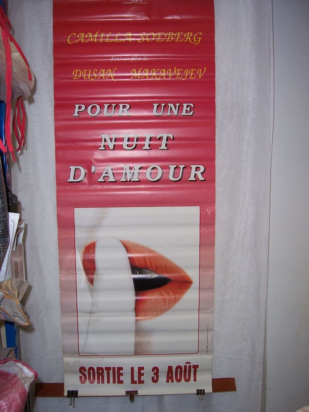 Affiches cin&eacute;ma ann&eacute;es 80 