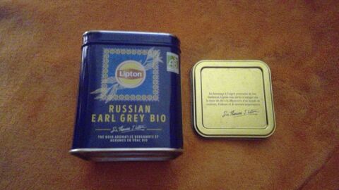 BOITE A THE VIDE LIPTON RUSIAN EARL GREY BIO 1 Triel-sur-Seine (78)