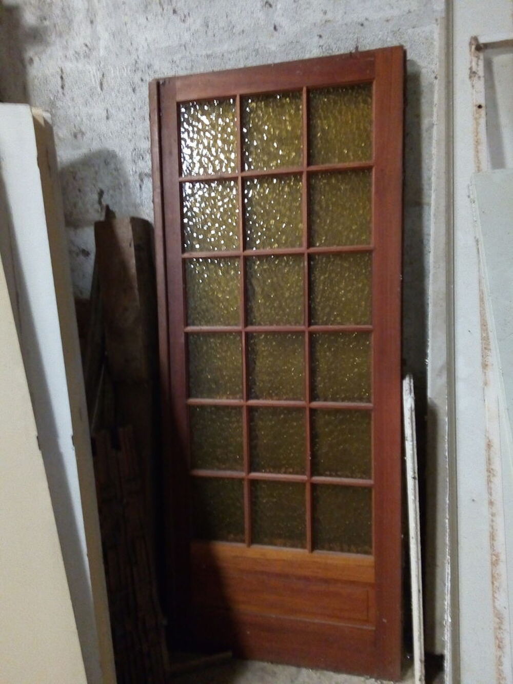 2 portes interieures vitr&eacute;es Bricolage