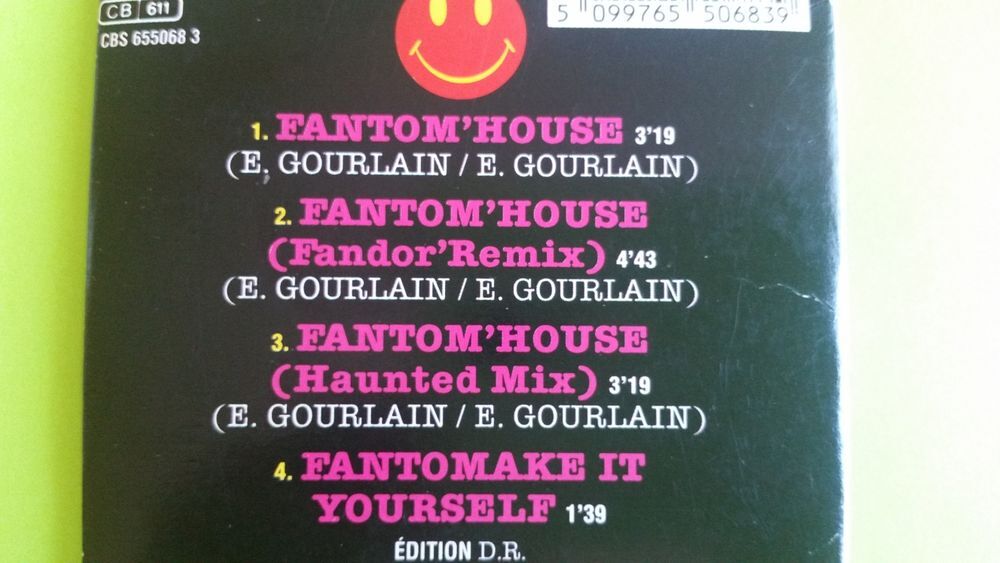FANTOM'HOUSE CD et vinyles