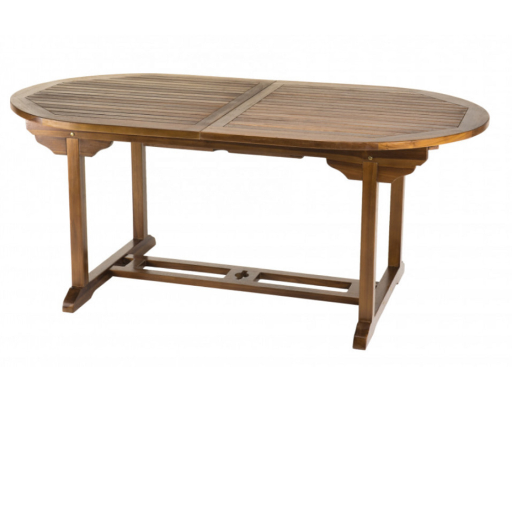 Table et chaises de jardin en teck massif huil&eacute; Jardin