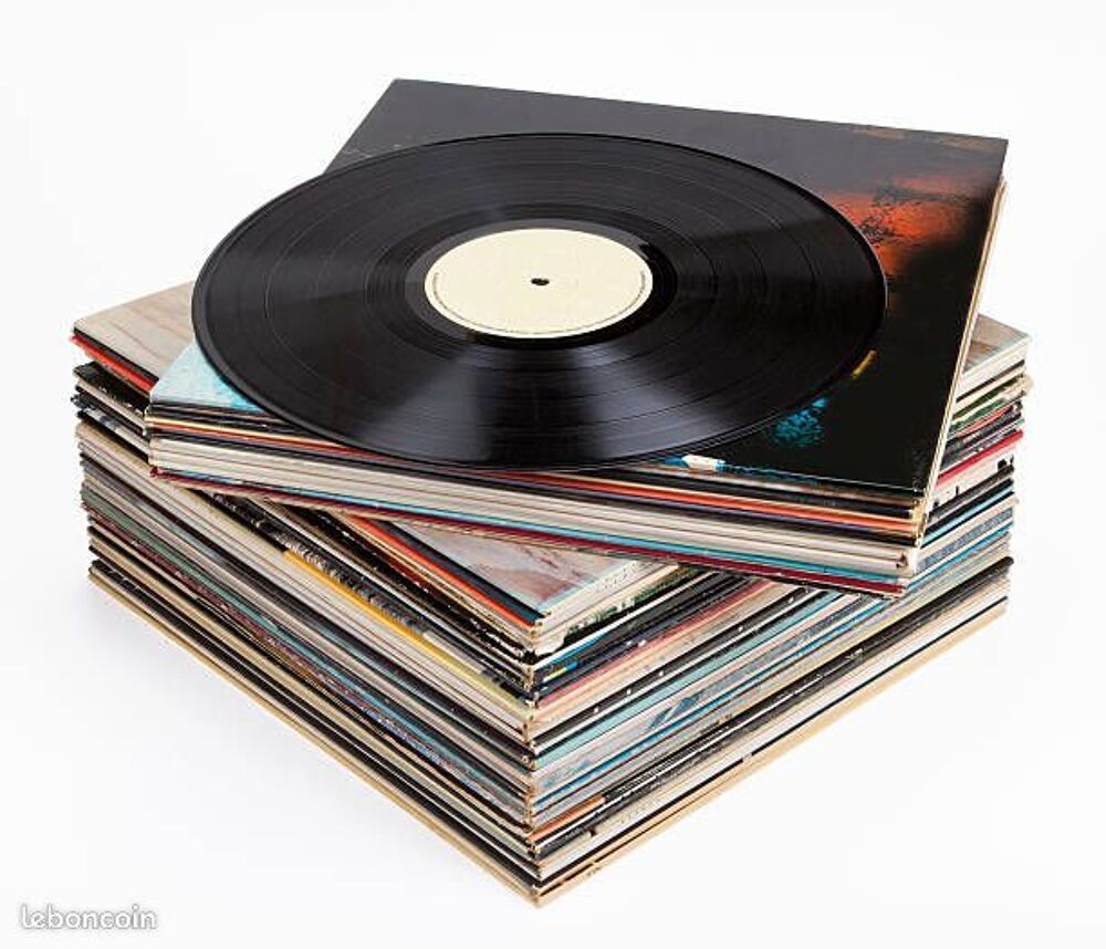 Anciens vinyles 33 T CD et vinyles