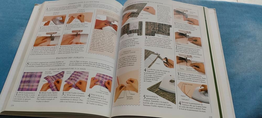 " grand livre de couture vintage" 