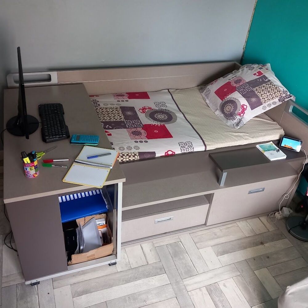 ? LIT COMBIN&Eacute; GAUTIER DIMIX &amp; BUREAU ET RANGEMENT Meubles