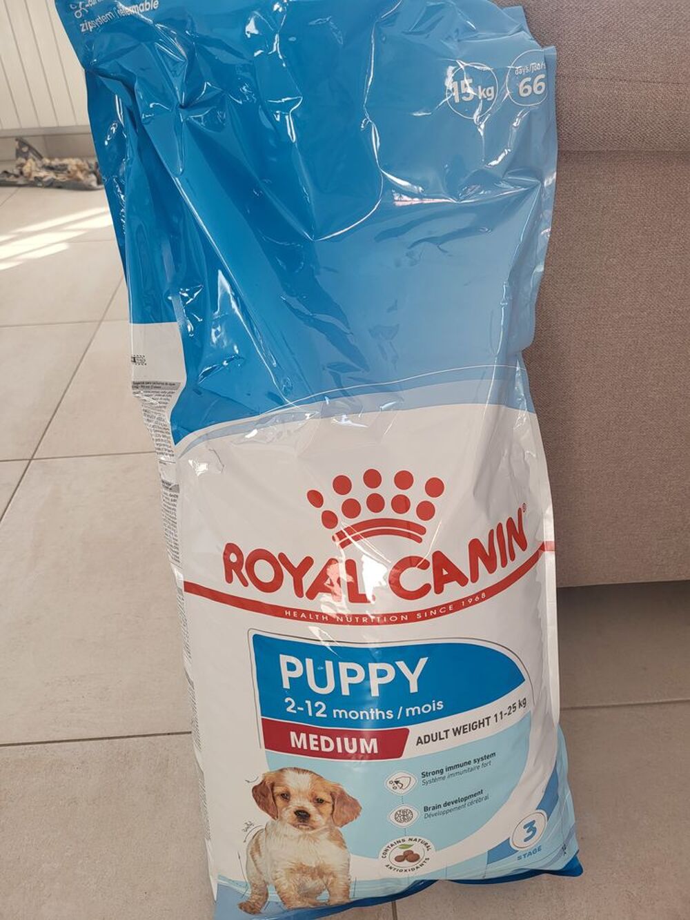   Sac de croquettes Royal Canin puppy 15kg 