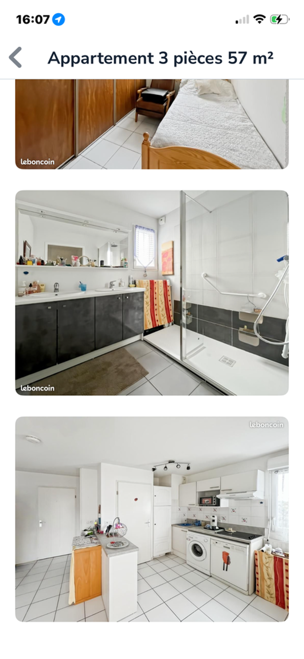 Vente Appartement À ROYAN appartement récent 2013 RT 2012 DPE C 59m2 parking Royan