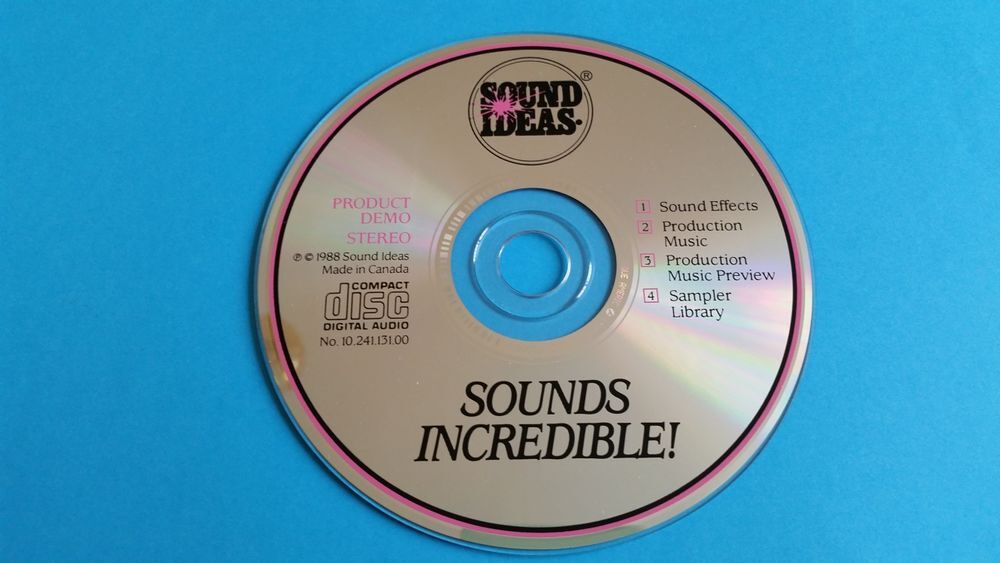 SOUND IDEAS CD CD et vinyles