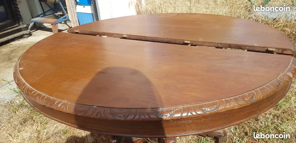 Rare table bois massif Meubles