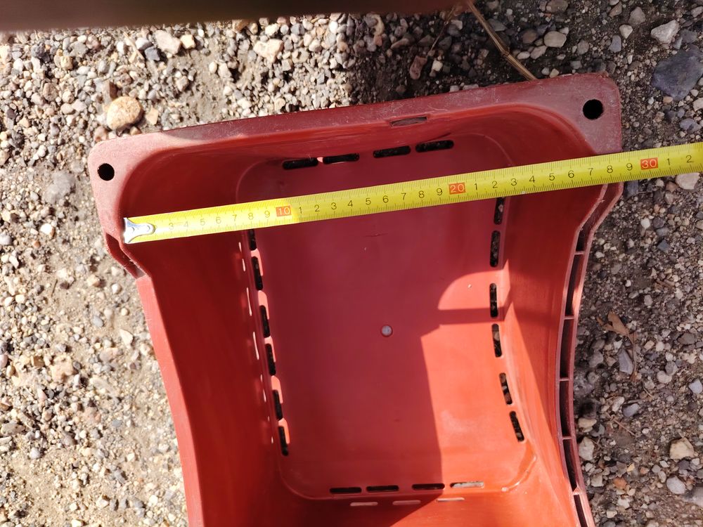 Caisses plastiques transport 30x40xh21 alibert Bricolage