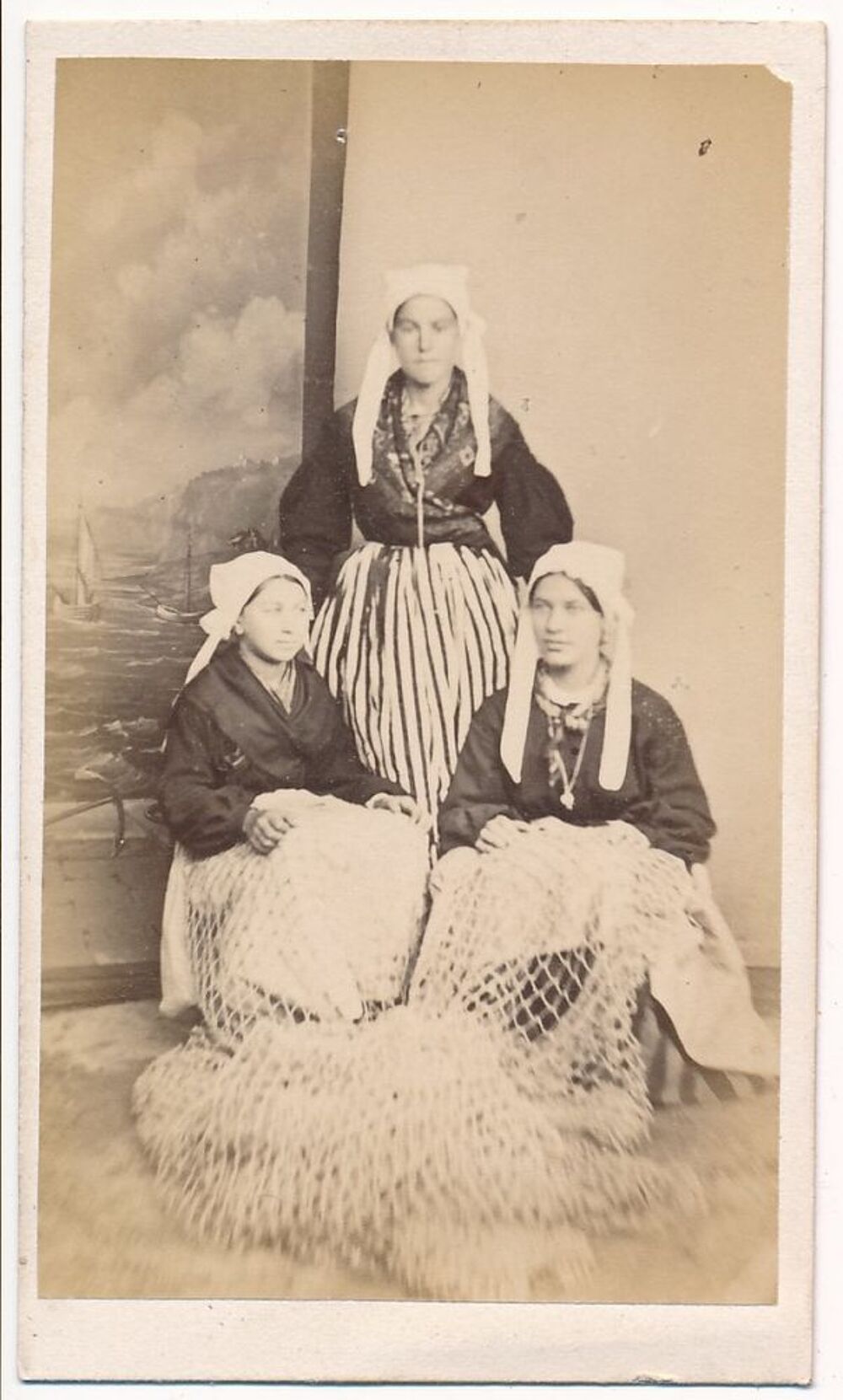 Photographies Anciennes Format CDV Personnages XIXe 