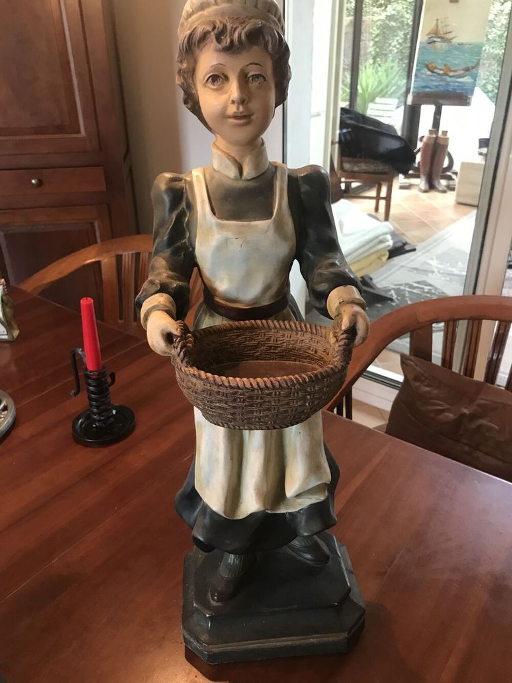 2 STATUETTES Décoration