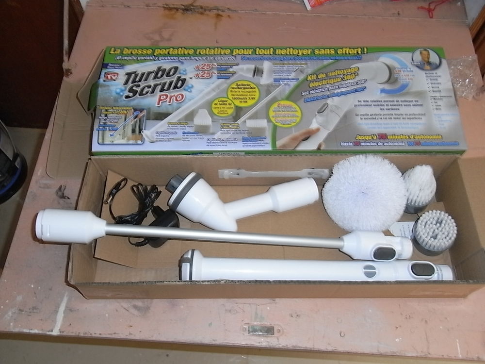 Brosse rotative &eacute;lectrique sans fil Bricolage
