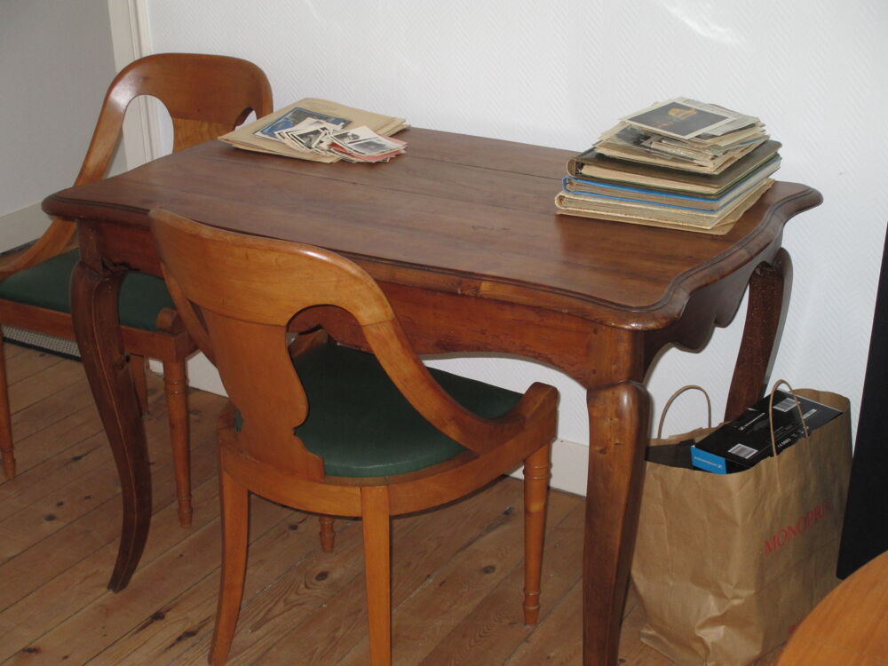 Table ancienne en bois massif Meubles