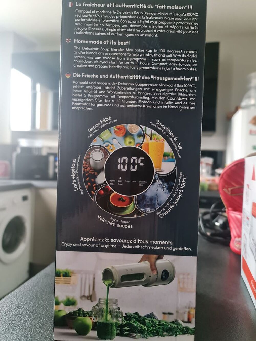 Detoximix (soup blender mini) Electroménager