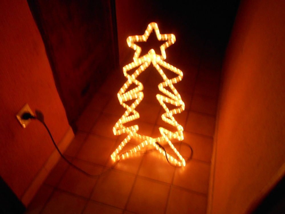 sapin lumineux Décoration