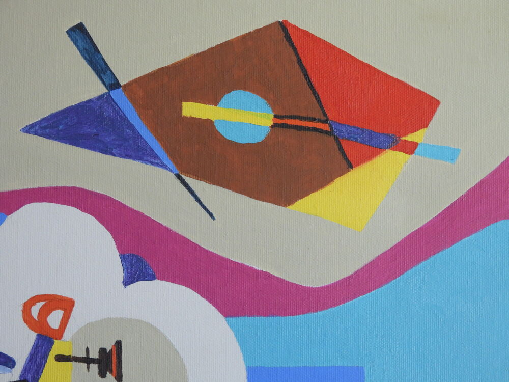 Tableau acrylique sur toile - Festival Décoration