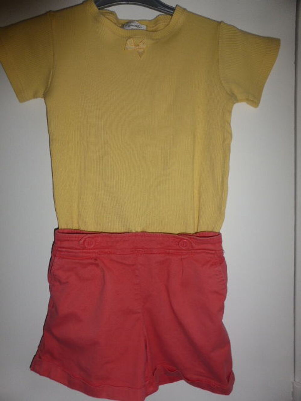 Cyrillus ensemble T-shirt jupe et short fille 10 ans Vêtements enfants