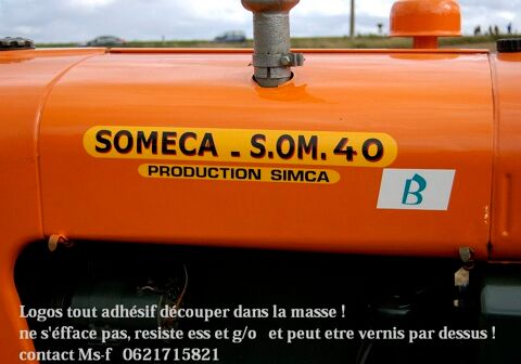SOMECA Tracteur agricole 1950 occasion Tournan-en-Brie 77220