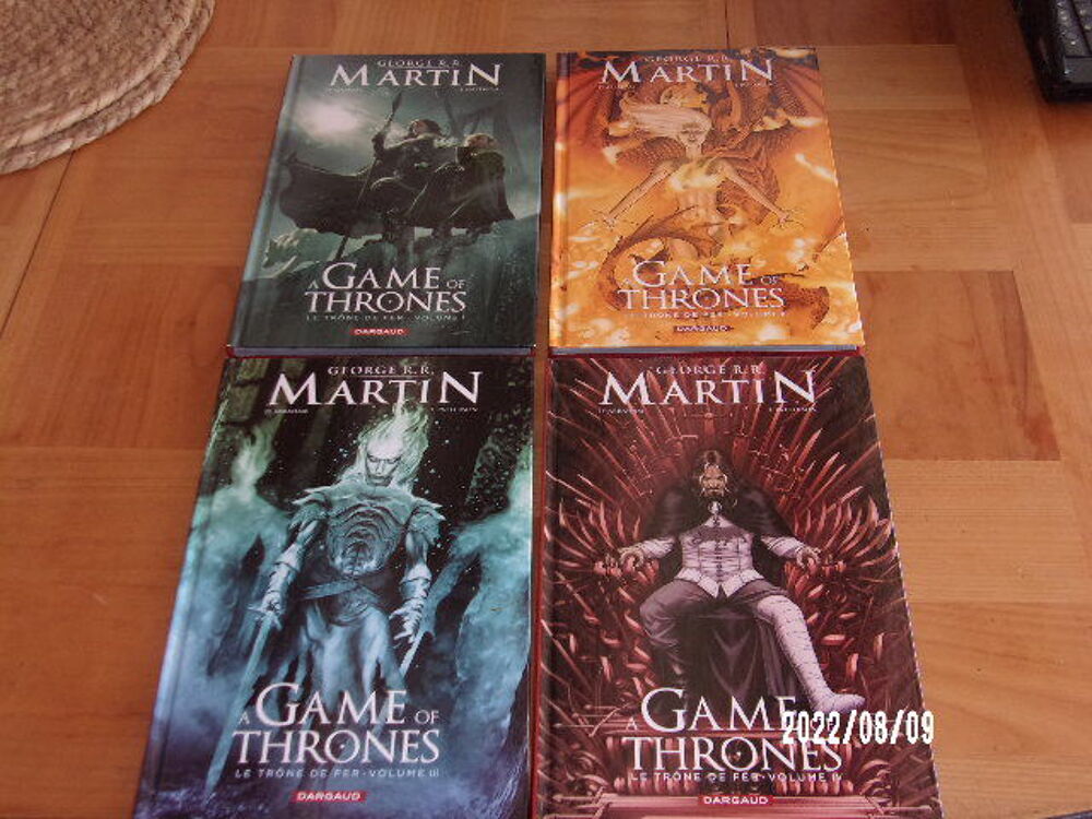 BD &quot;Game of Thrones&quot; tomes I &agrave; IV Livres et BD