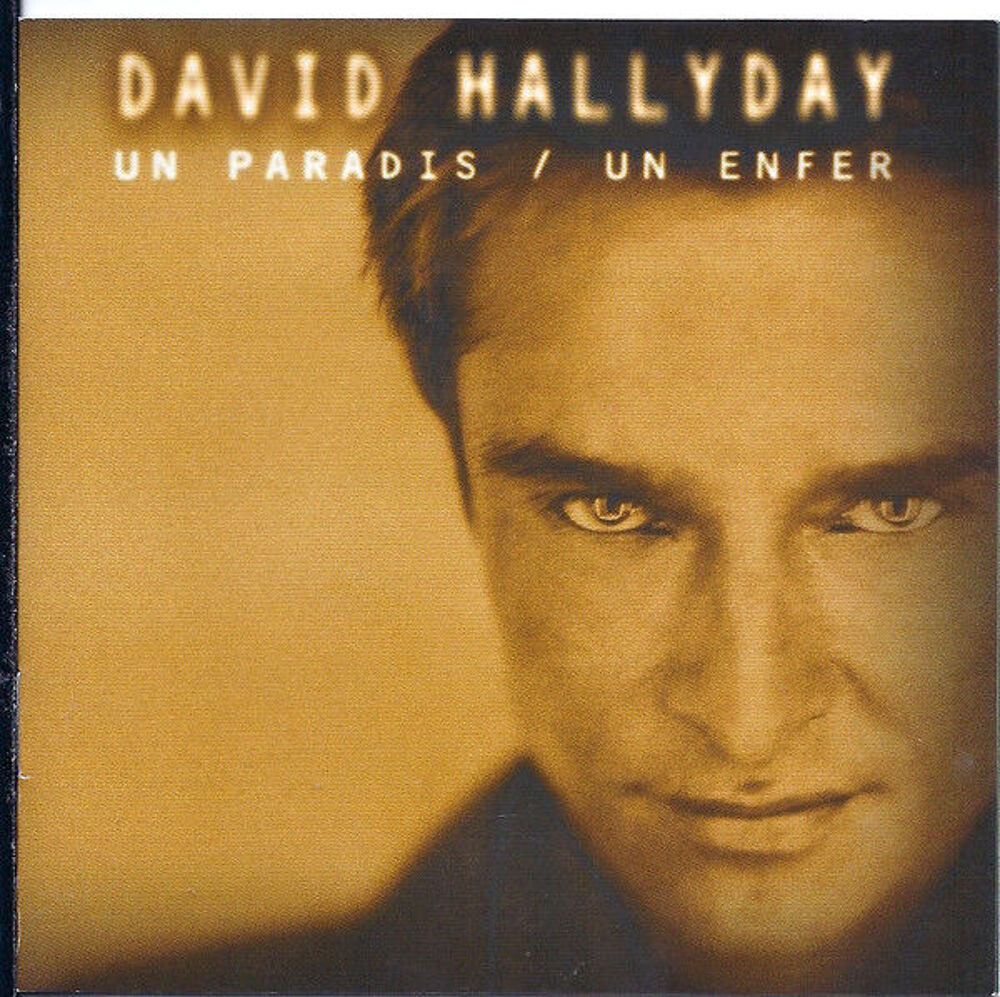cd David Hallyday Un Paradis / Un Enfer (&eacute;tat neuf) CD et vinyles
