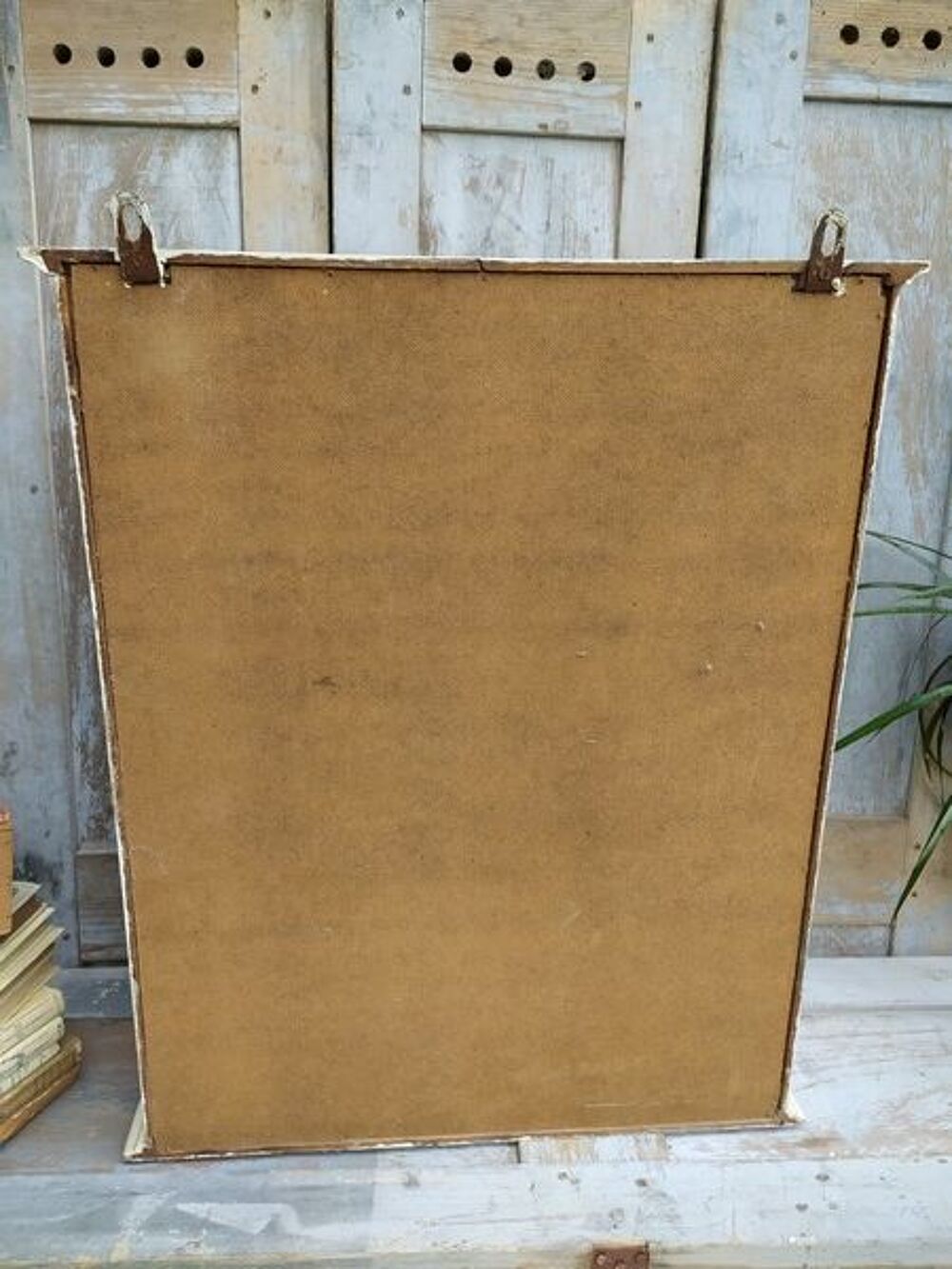 Ancienne Petite Armoire Vitrine Murale Porte Vitr&eacute;e
Meubles