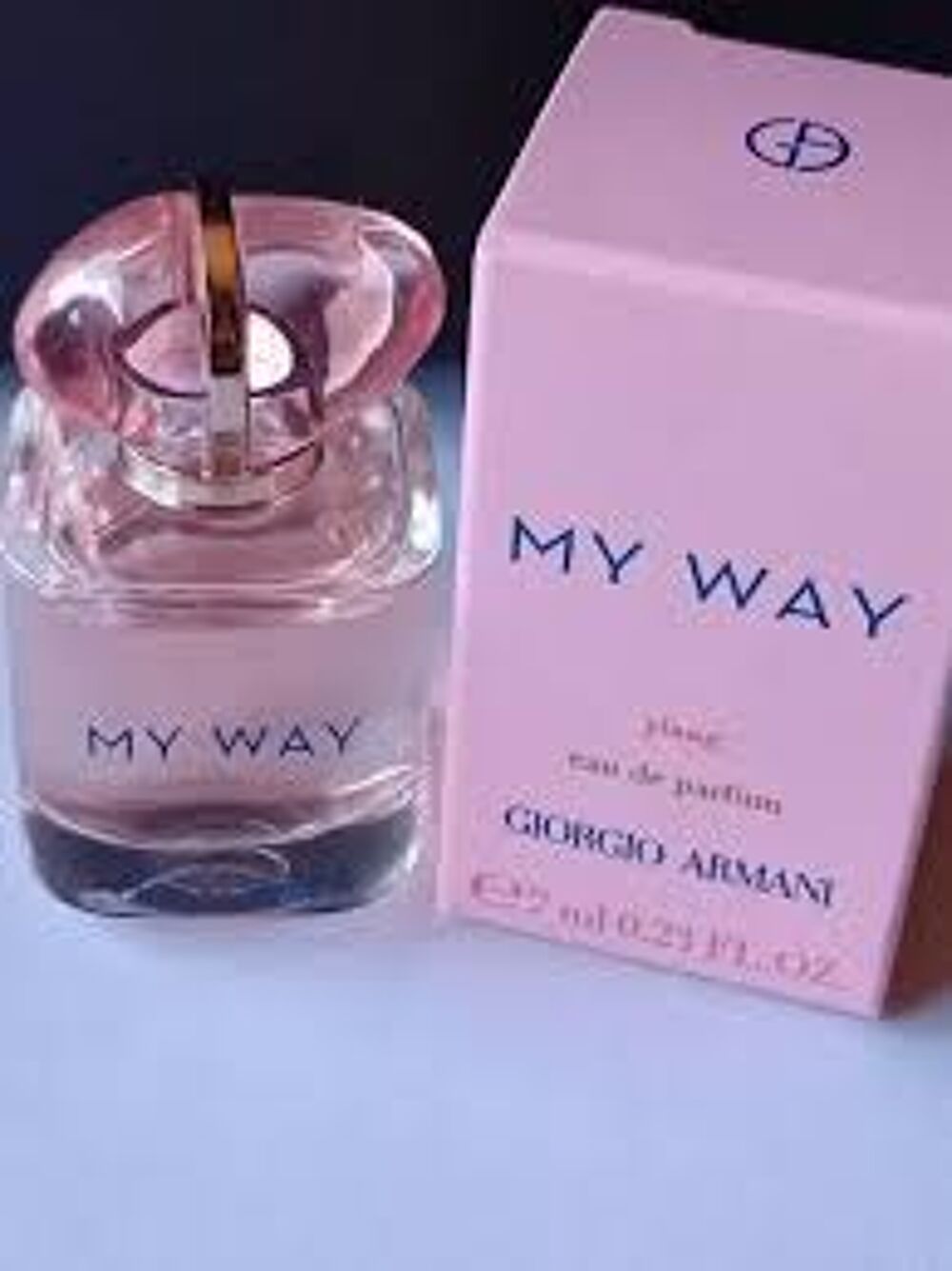 miniature de parfum Armani pleine My Way avec boite
