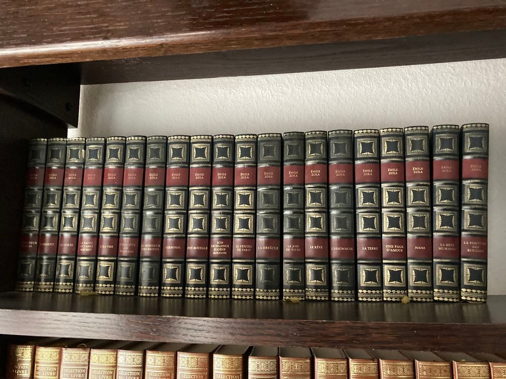 &Eacute;mile ZOLA oeuvres compl&egrave;tes en 20 tomes Livres et BD