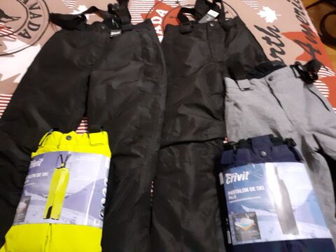 5 pantalons de ski 8/10 ans neufs
12 La Milesse (72)