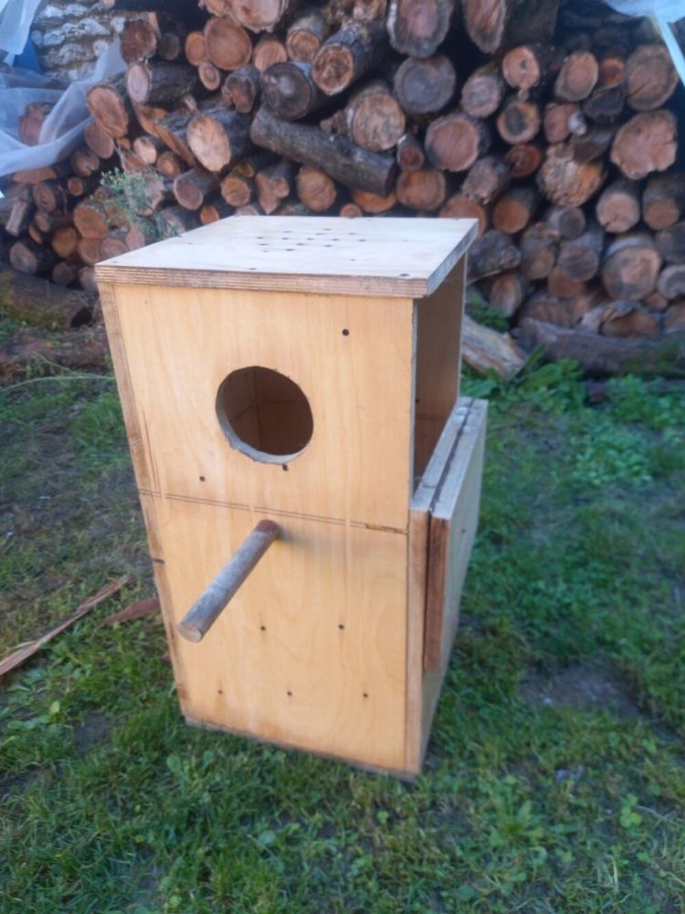 Nid grande perruche Jardin