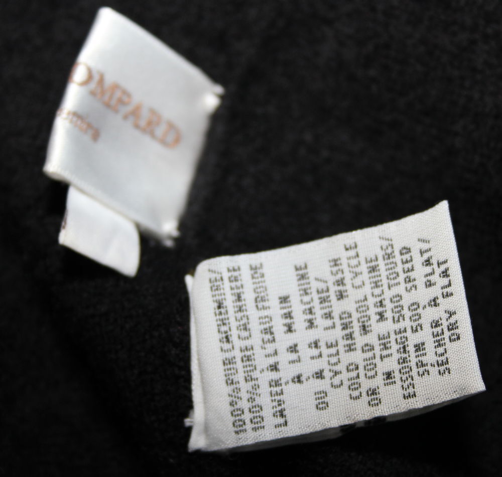 Jupe cachemire noire ERIC BOMPARD T.S Vêtements