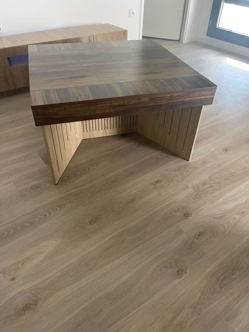 table basse en bois neuve Meubles