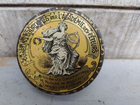 Ancienne Boite Publicitaire Bonbons Petarmoniques P�teurs 120 Loches (37)