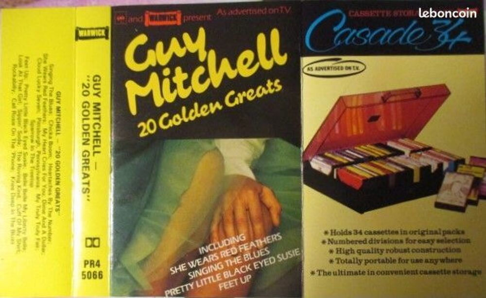 Cassette audio Guy Mitchell CD et vinyles