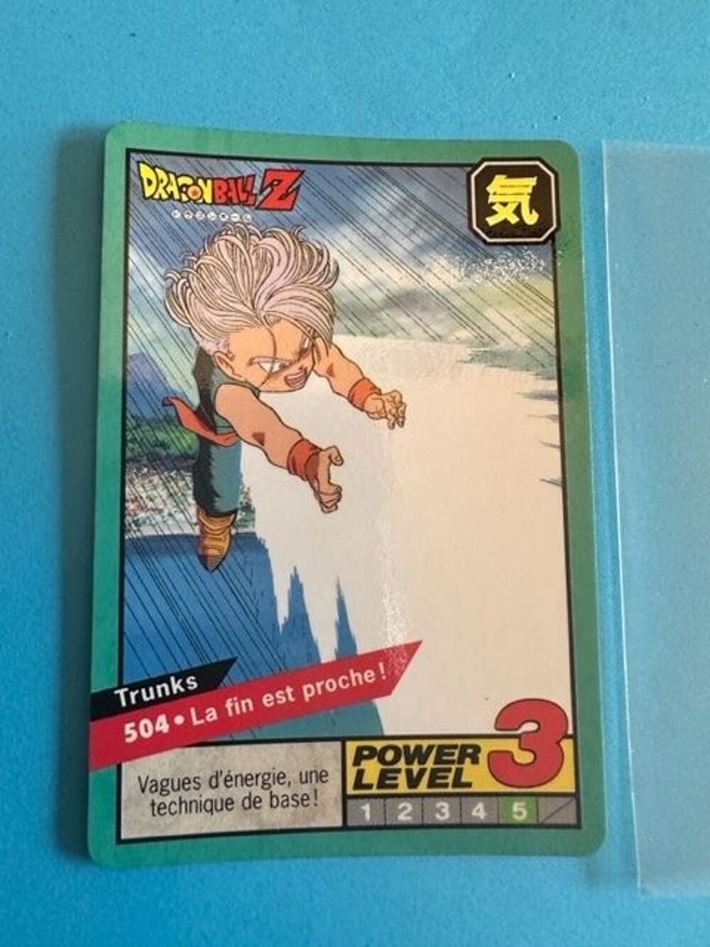 Carte DBZ n&deg;504 Carddass Bandai 1996 VF 