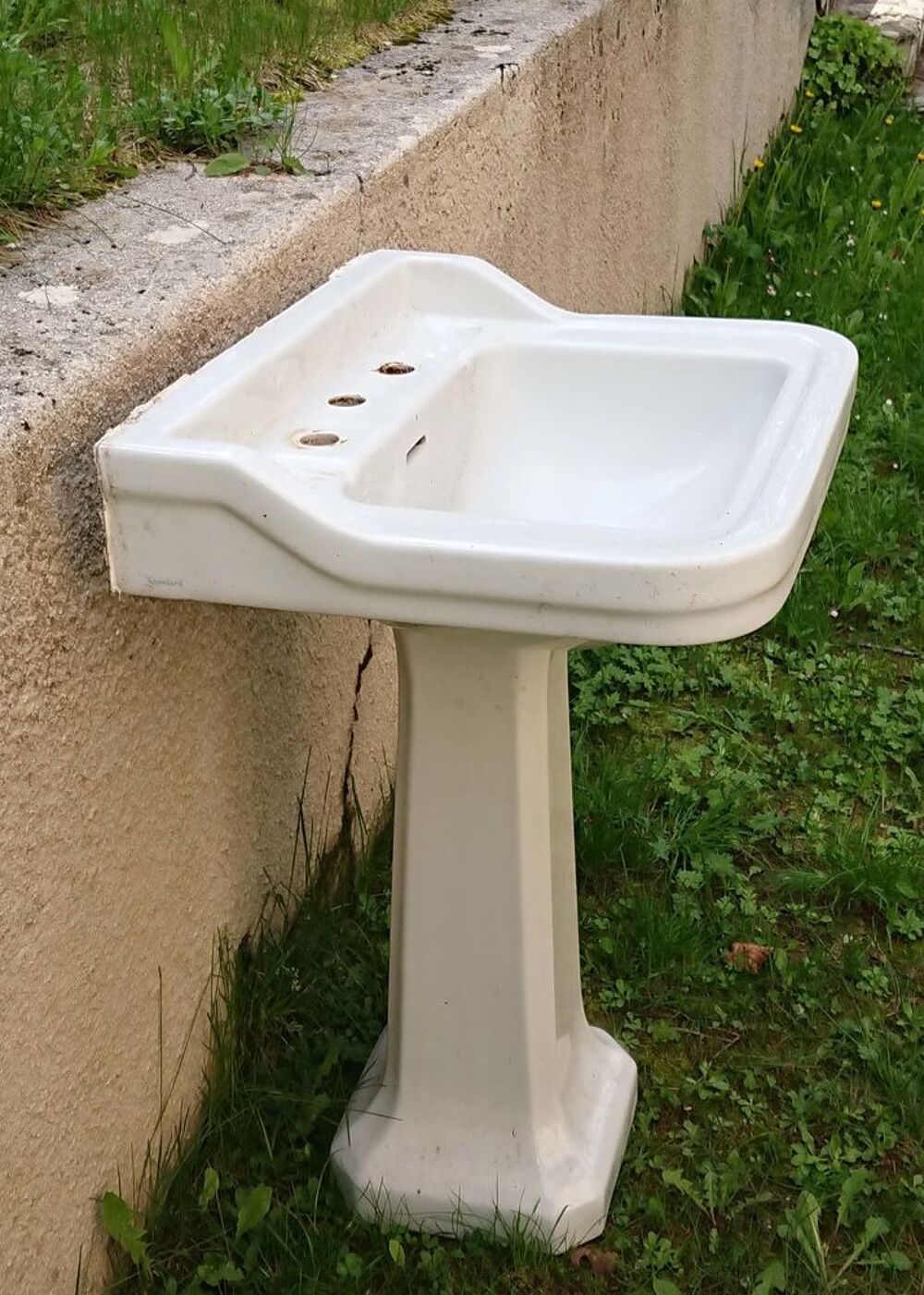 Lavabo sur pied Bricolage