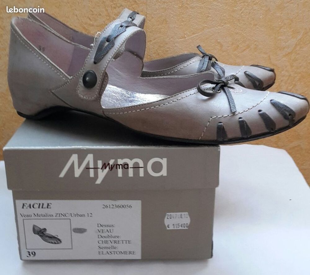 Ballerines MYMA tout cuir - Pointure 39 Chaussures