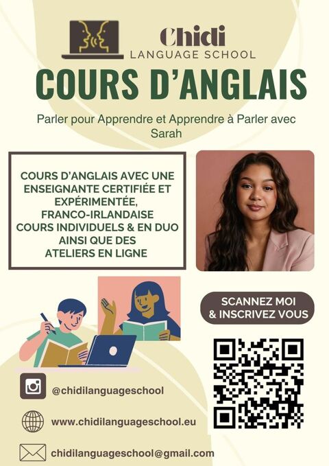 Cours d'anglais en ligne 0 31000 Toulouse